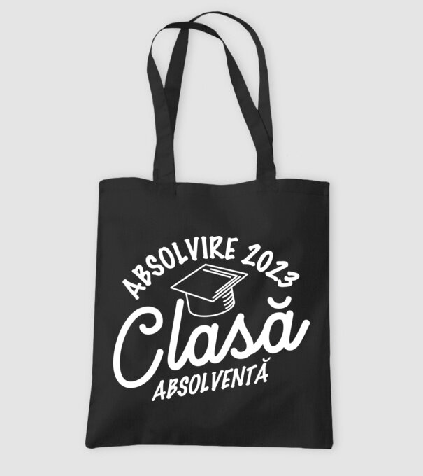 Clasă absolventă  model negru pe tricou