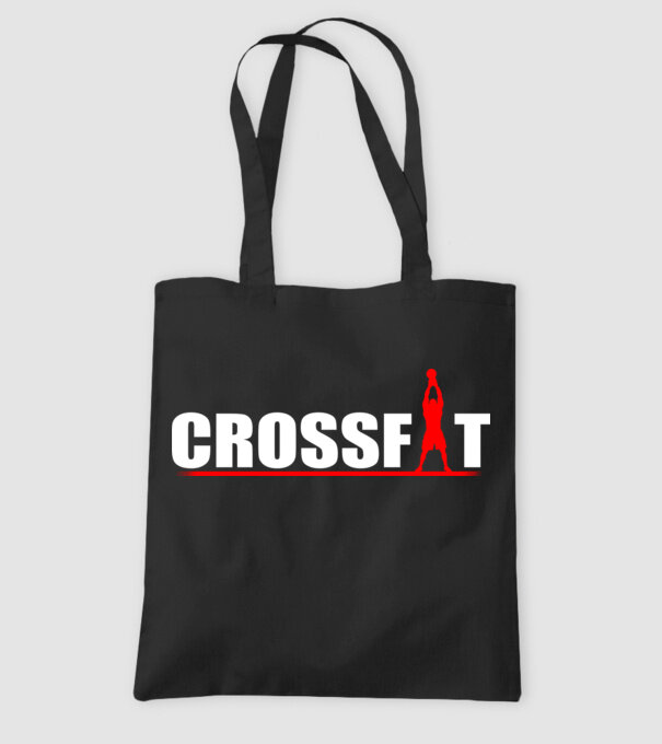 Crossfit model negru pe tricou