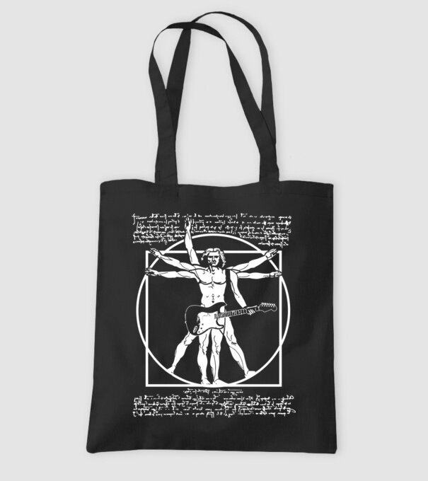 Da Vinci model negru pe tricou