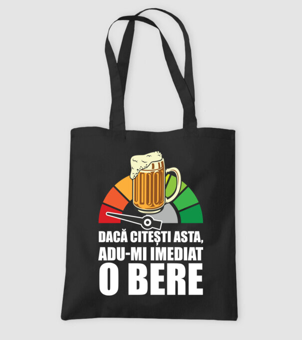 dacă citești asta, adu-mi imediat o bere model negru pe tricou