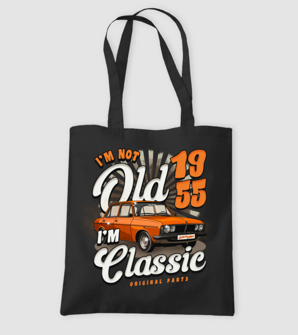 DACIA 1955 model negru pe tricou