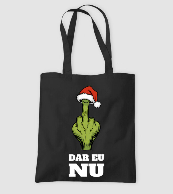 Dar eu NU Negru model negru pe tricou