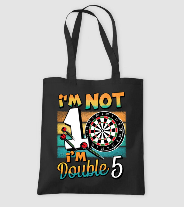 Darts Birthday 10 years old model negru pe tricou