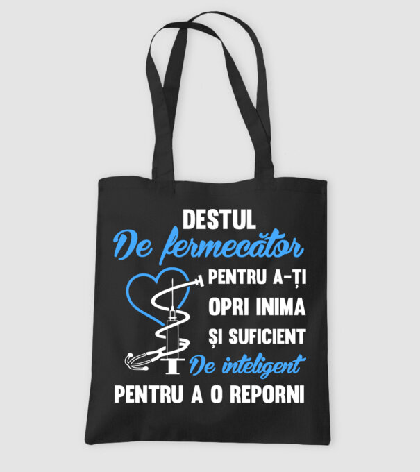 Destul de fermecător pentru a-ți opri inima și suficient de inteligent pentru a o reporni model negru pe tricou