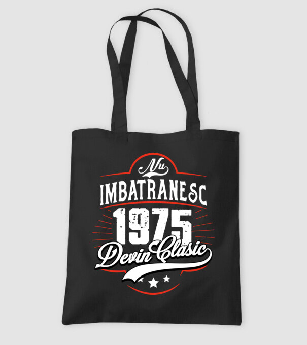 Devin Clasic - 1975 model negru pe tricou
