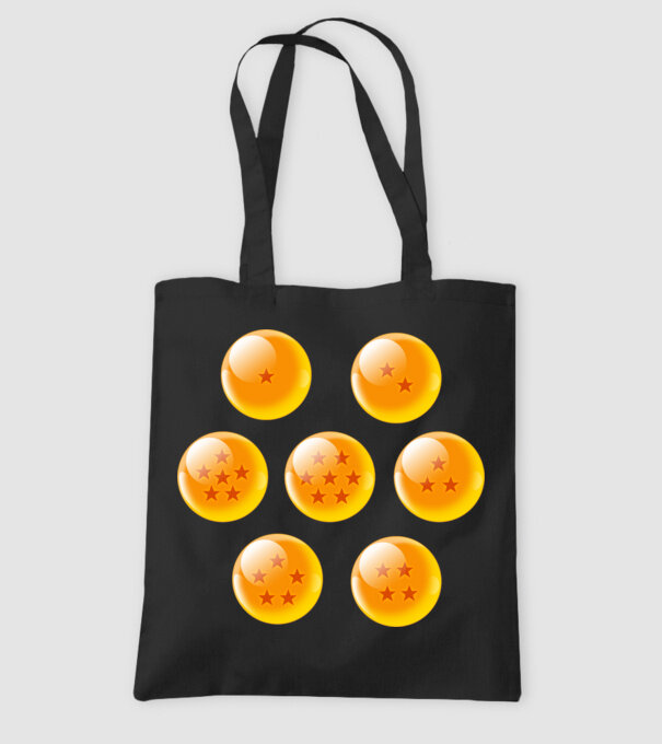dragonballs model negru pe tricou