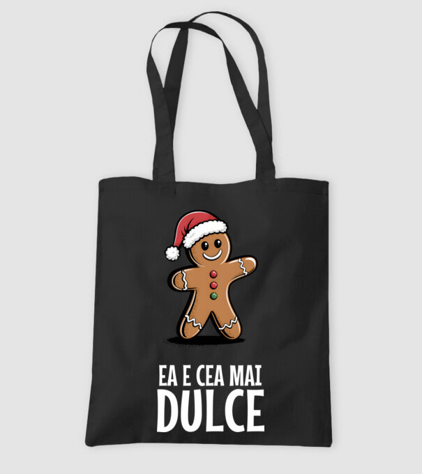Ea e cea mai dulce Negru model negru pe tricou