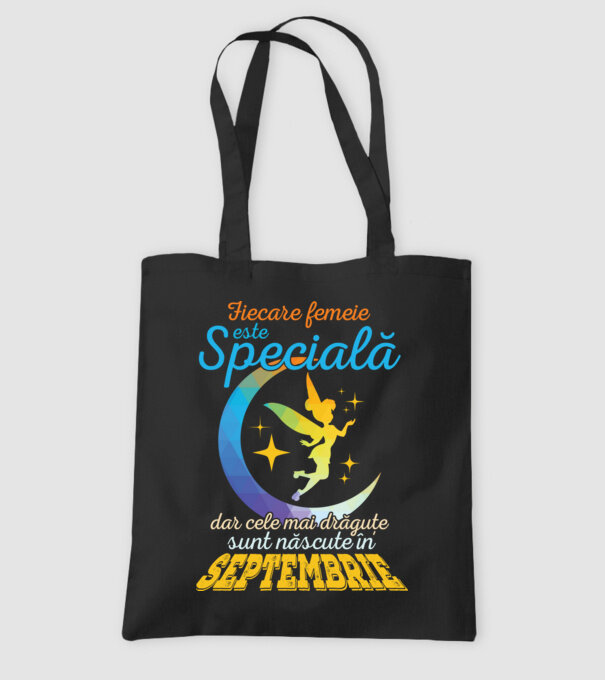 Fiecare femeie este specială, dar cele mai drăguțe sunt născute în septembrie model negru pe tricou