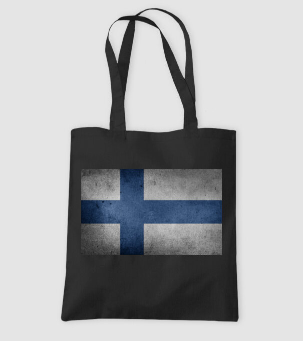 FINLAND model negru pe tricou