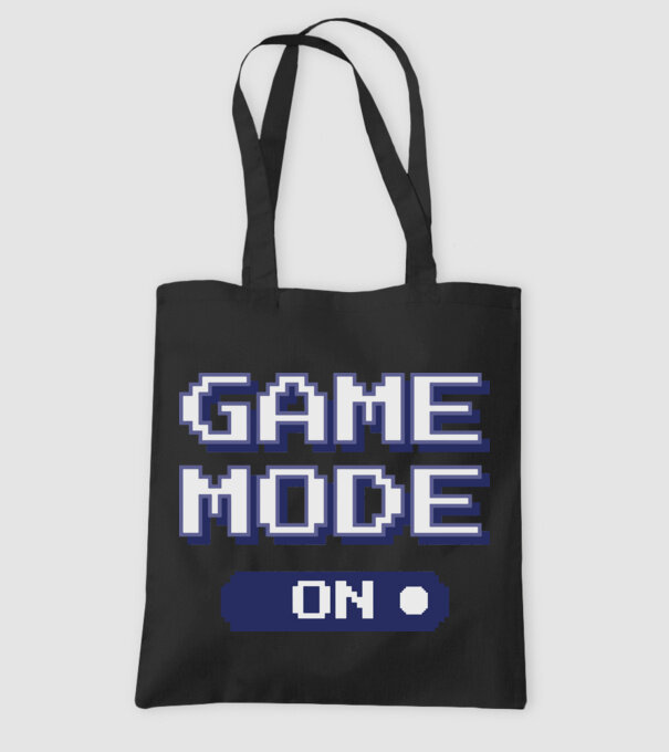 Gamer - Game mode on model negru pe tricou