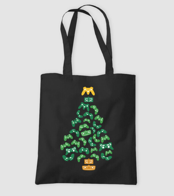 Gamer tree model negru pe tricou