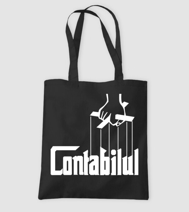 Contabilul model negru pe tricou