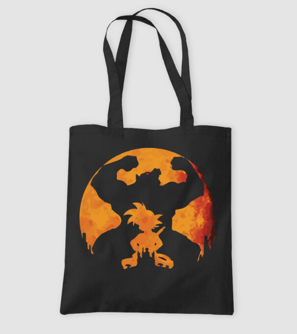 goku sunset model negru pe tricou