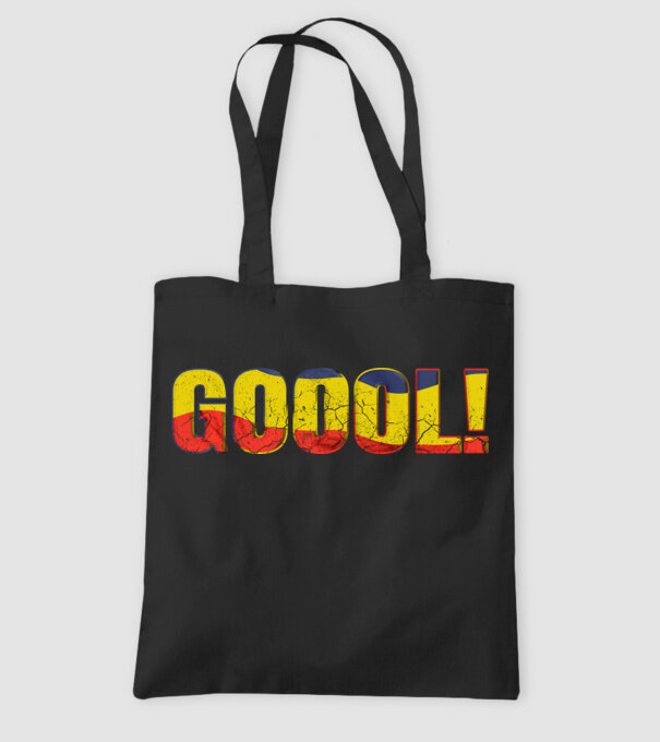 GOOOL model negru pe tricou