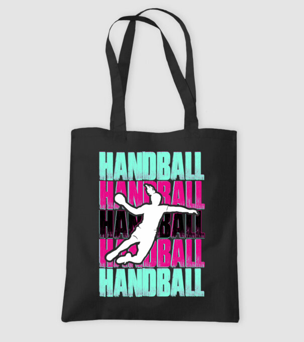 handball model negru pe tricou
