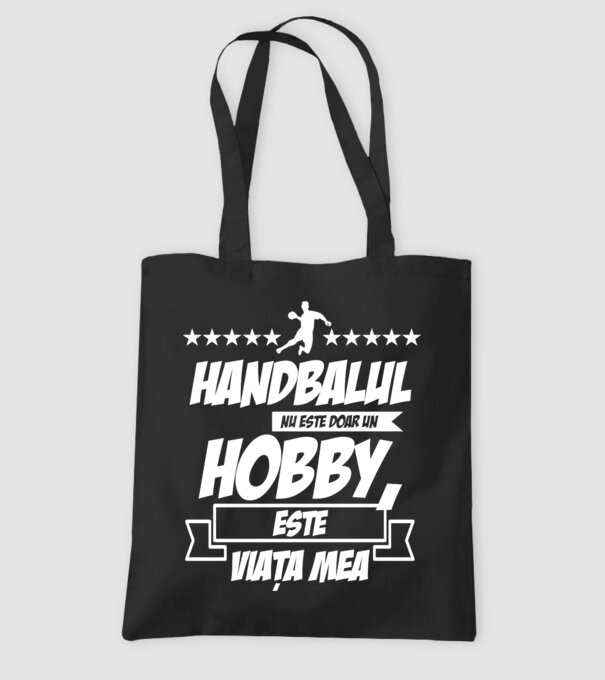 Handbalul nu este doar un hobby, este viața mea model negru pe tricou