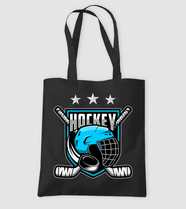 Hockey model negru pe tricou