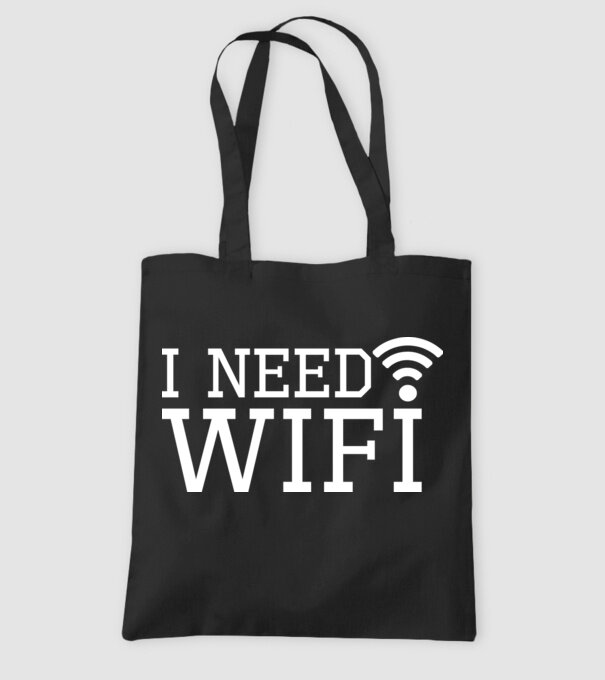 I need wifi model negru pe tricou