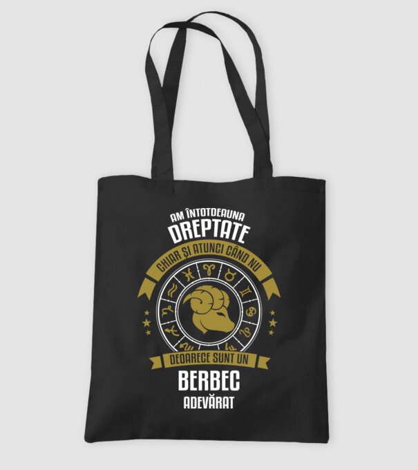 Întotdeauna am dreptate. Chiar și atunci, când nu am, deoarece sunt din berbec. model negru pe tricou