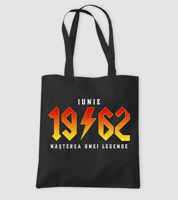 Iunie - 1962 - nașterea unei legende model negru pe tricou