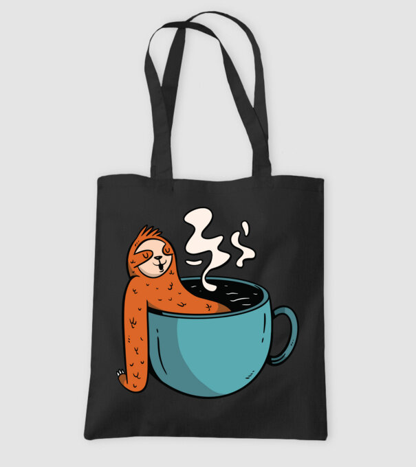 Leneș model negru pe tricou