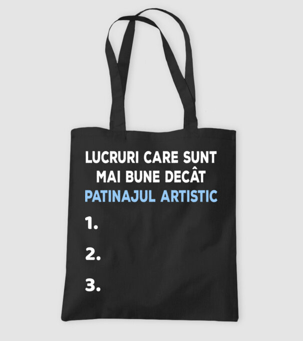 Lucruri care sunt mai bune decât patinajul artistic model negru pe tricou