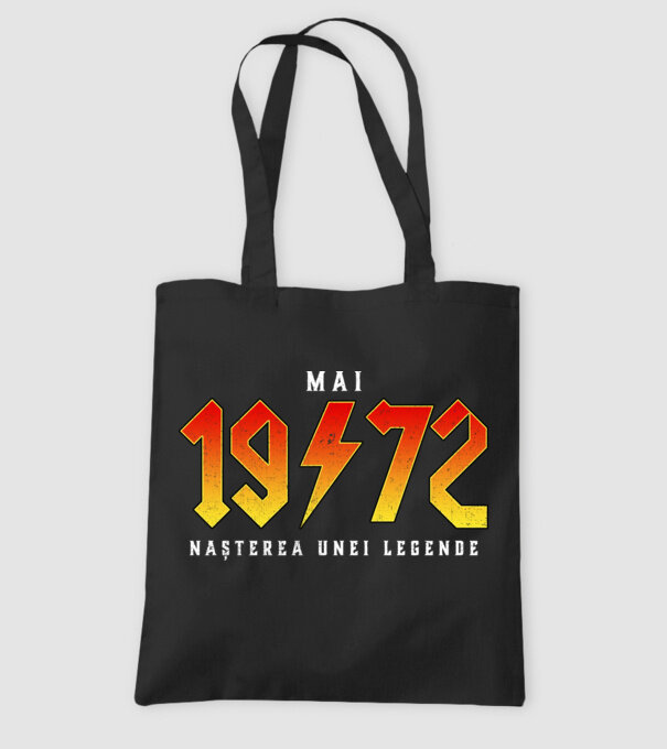 Mai - 1972 - nașterea unei legende model negru pe tricou