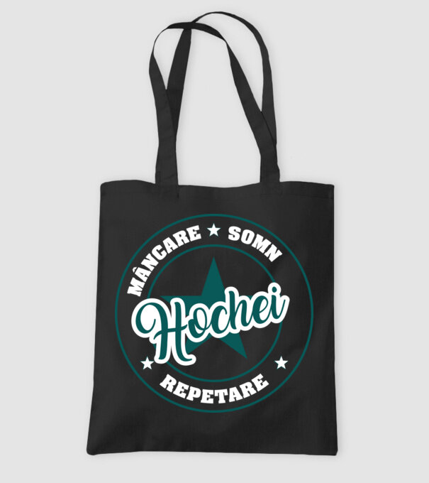 mâncare somn repetare HOCHEI model negru pe tricou