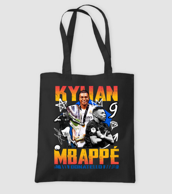 Mbappé tribute model negru pe tricou