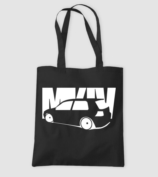 MK4-Golf model negru pe tricou