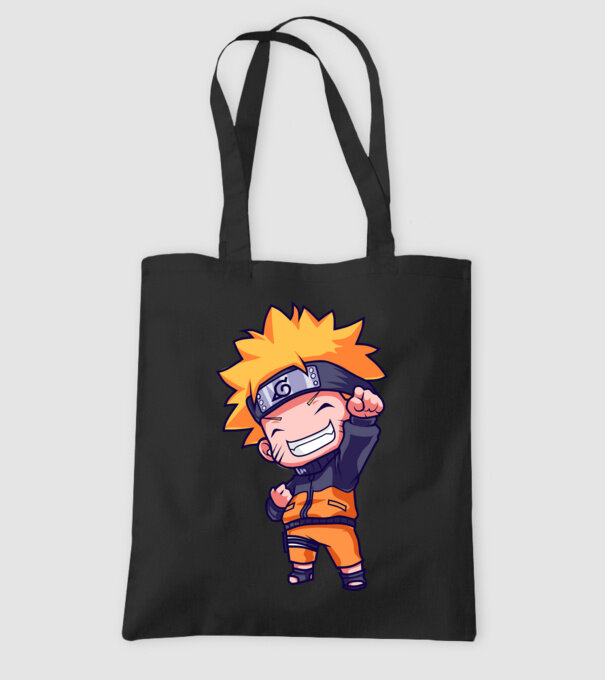 NARUTO model negru pe tricou