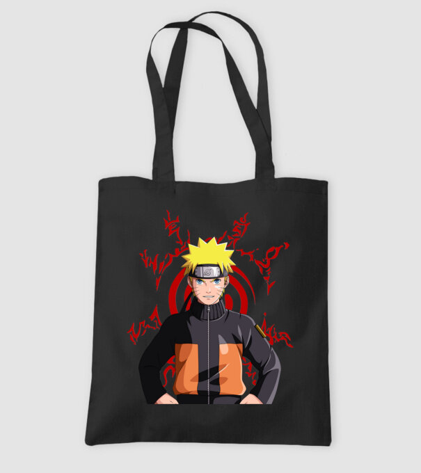 NARUTO model negru pe tricou