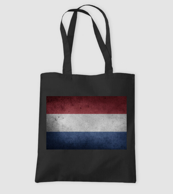 NETHERLANDS model negru pe tricou