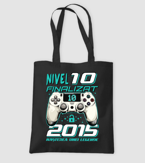 Nivel finalizat 10 2015 model negru pe tricou