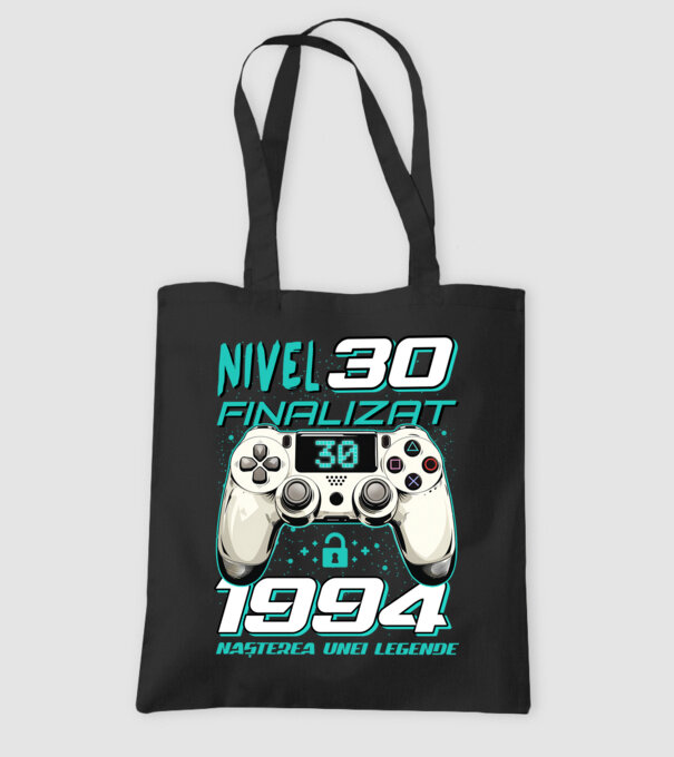 Nivel finalizat 30 1995 model negru pe tricou