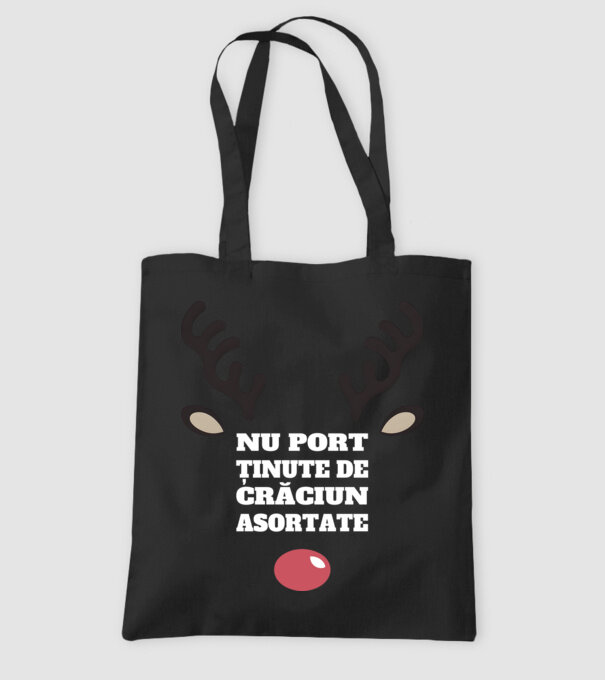 Nu port ținute de crăciun asortate crăciun chiar căprioară Negru model negru pe tricou