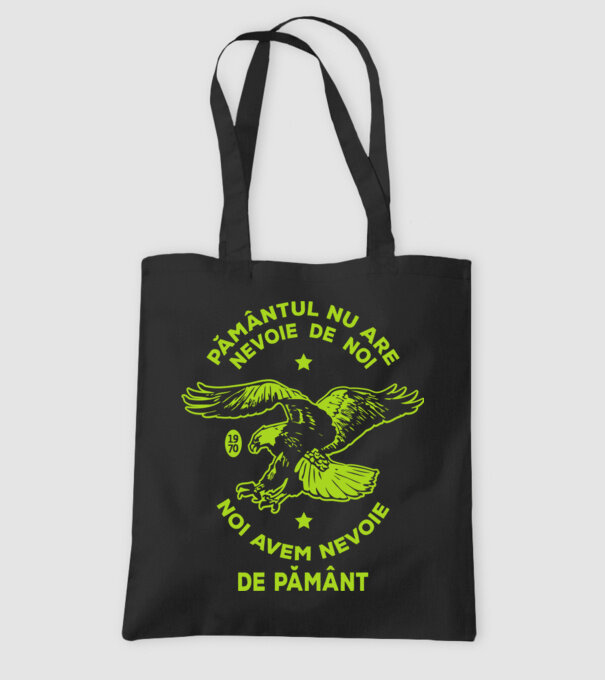 pământul nu are nevoie de noi, noi avem nevoie de Pământ - Ziua Pământului model negru pe tricou