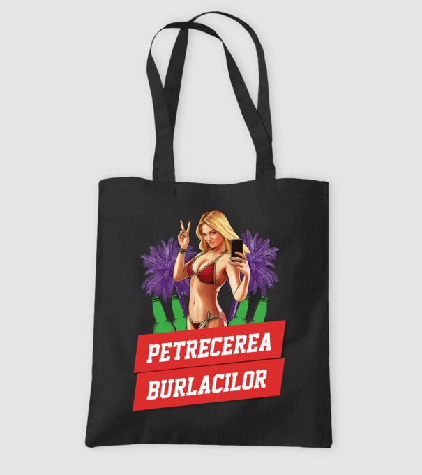 petrecerea burlacilor model negru pe tricou