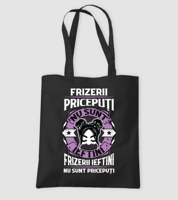 frizerii pricepuți nu sunt ieftini, frizerii ieftini nu sunt pricepuți model negru pe tricou