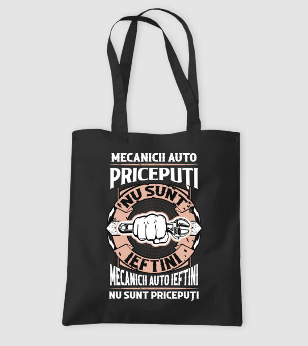 mecanicii auto pricepuți nu sunt ieftini, mecanicii auto ieftini nu sunt pricepuți model negru pe tricou