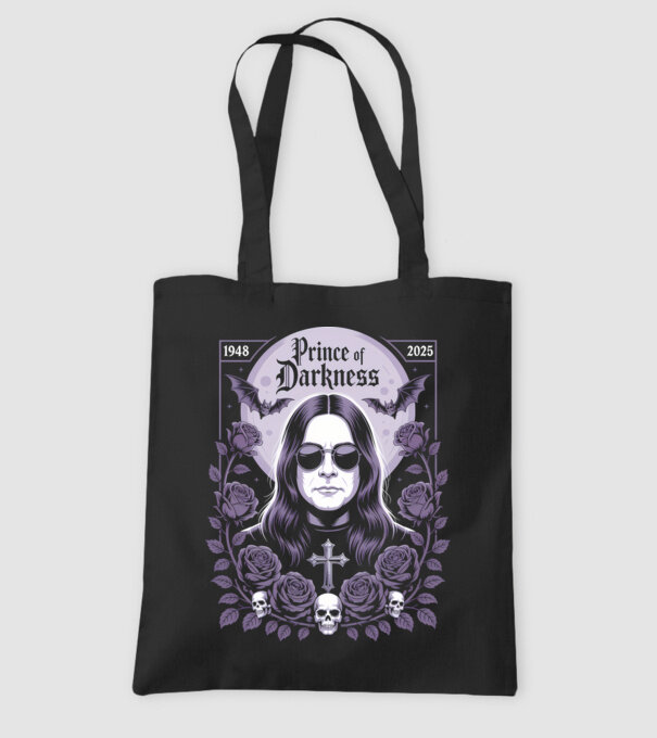 Prince of Darkness model negru pe tricou
