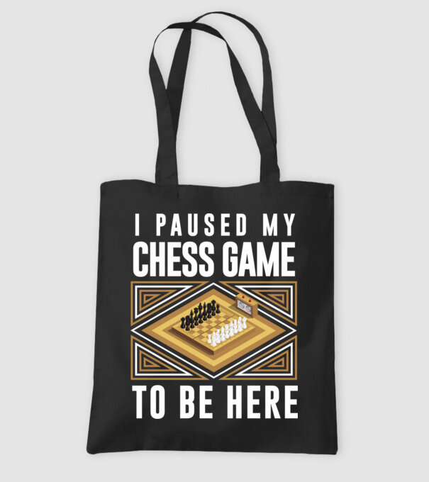 Pused my chess game model negru pe tricou