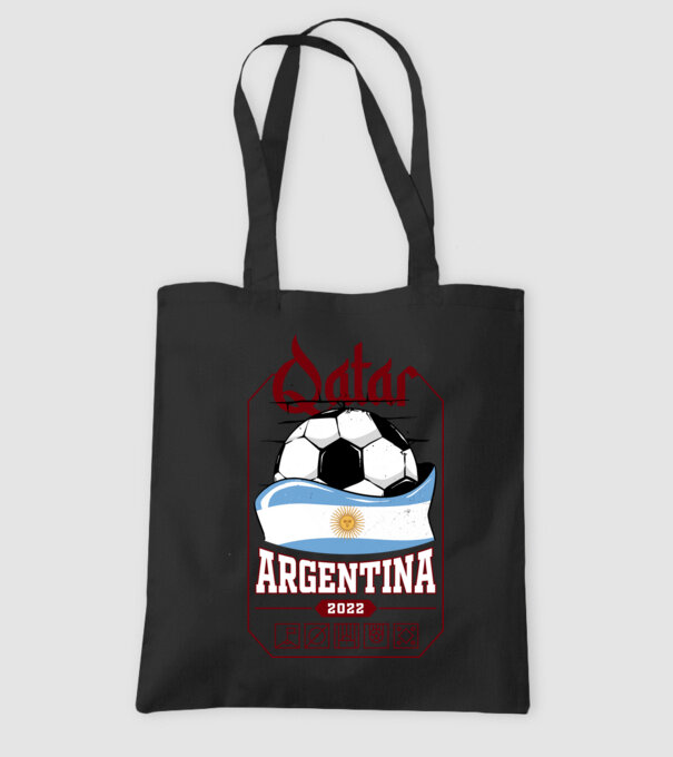 Qatar teams Argentina model negru pe tricou