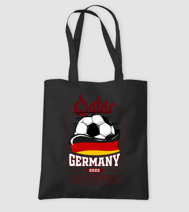 Qatar teams Germany model negru pe tricou