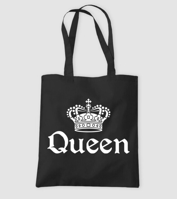 Queen model negru pe tricou