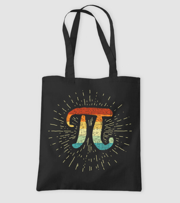 Retro Pi model negru pe tricou