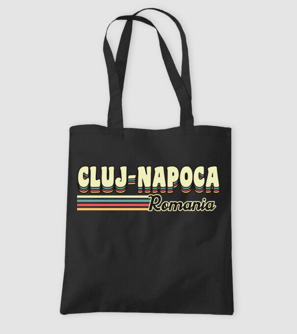 România Cluj-Napoca model negru pe tricou