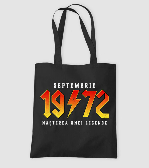 Septembrie - 1972 - nașterea unei legende model negru pe tricou