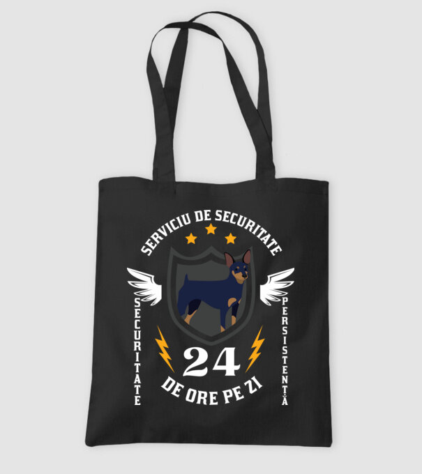 serviciu de securitate - securitate - persistență - 24 de ore pe zi model negru pe tricou