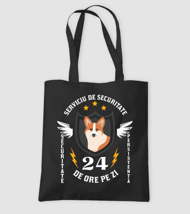 serviciu de securitate - securitate - persistență - 24 de ore pe zi model negru pe tricou